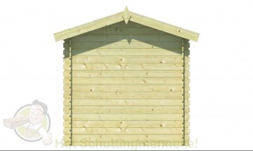 Blokhut Irina achterzijde