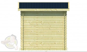 Blokhut Eigo achterzijde