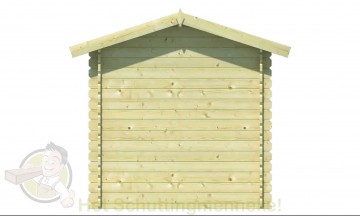 Blokhut Richard achterzijde