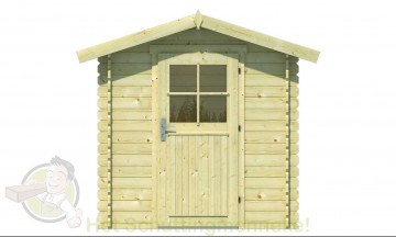 Blokhut Richard vooraanzicht