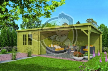 Blokhut Anton met overkapping