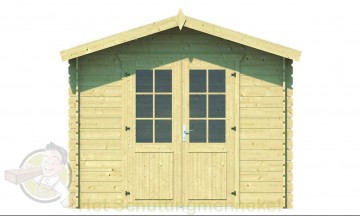 Blokhut Anja voorzijde