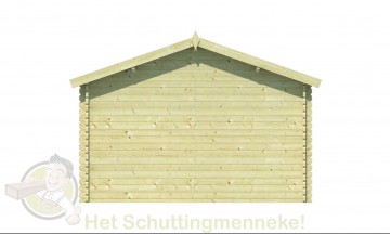 Blokhut Sanstrov achterzijde