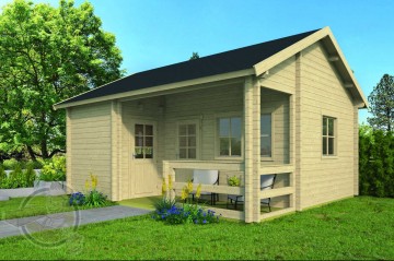 Tuinhuis Edelweiss voorzijde