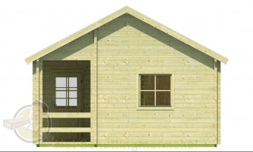 Tuinhuis Edelweiss zijkant rechts