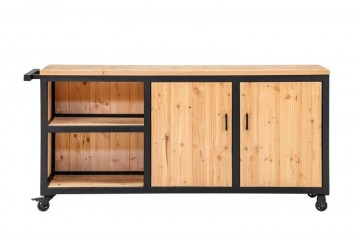 vooraanzicht buitenkeuken Acero