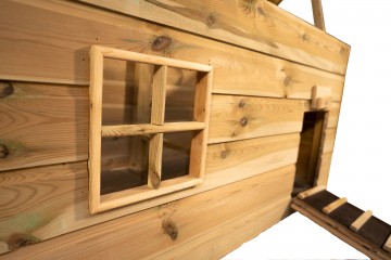 Kippenhok fenne   voldux   houten kippenhok   5024   5