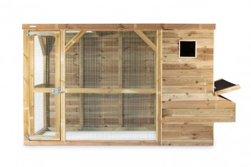 Kippenhok toon   voldux   houten kippenhok   5022