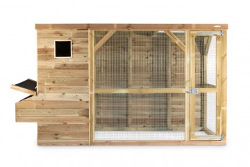 Kippenhok toon   voldux   houten kippenhok   5023