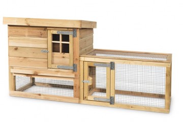 Konijnenhok gradje   voldux   houten konijnenhok   5033