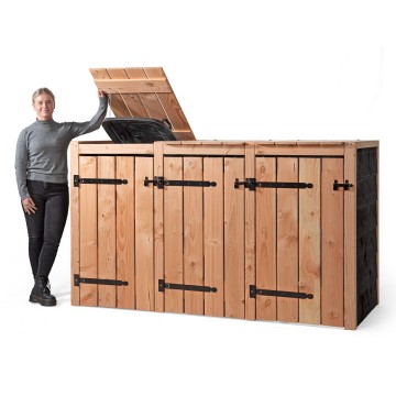 Volentehoutencontainer ombouw drie dubbel fleur87205691733503