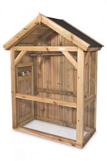 Voliere s1   voldux   houten voliere   5011