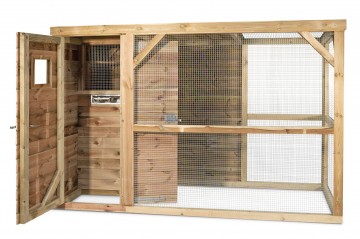 Voliere toon   voldux   houten voliere   5021 3